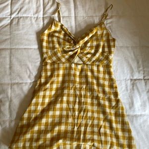 Wild Honey - Mustard yellow dress